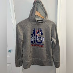 Nike 2016 Chicago Cubs World Series Hoodie.